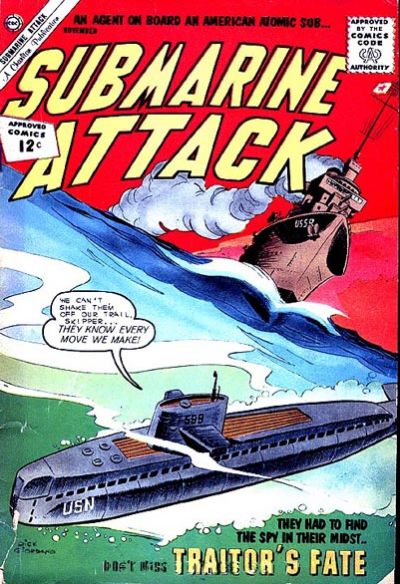 Cover for Submarine Attack (Charlton, 1958 series) #36