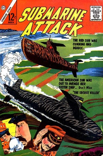 Cover for Submarine Attack (Charlton, 1958 series) #38