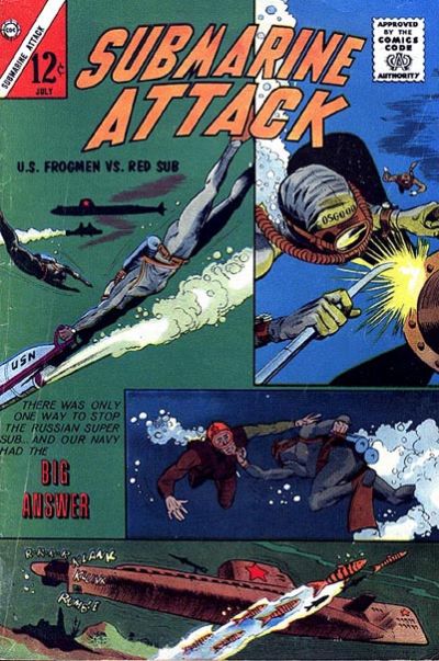 Cover for Submarine Attack (Charlton, 1958 series) #40