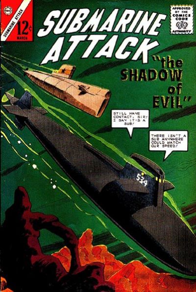 Cover for Submarine Attack (Charlton, 1958 series) #44