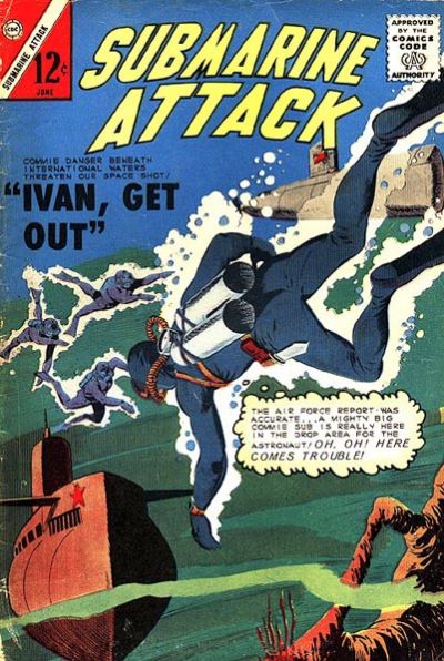 Cover for Submarine Attack (Charlton, 1958 series) #45