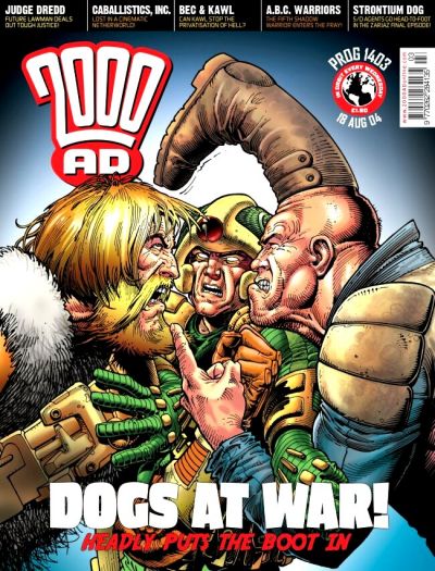 Cover for 2000 AD (Rebellion, 2001 series) #1403