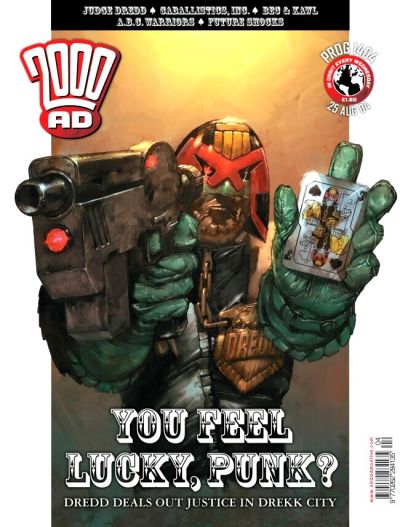 Cover for 2000 AD (Rebellion, 2001 series) #1404