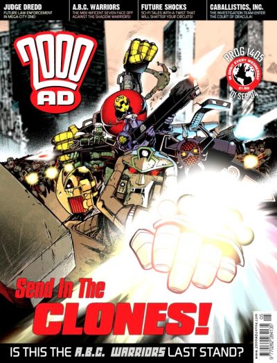 Cover for 2000 AD (Rebellion, 2001 series) #1405