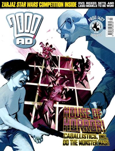 Cover for 2000 AD (Rebellion, 2001 series) #1407