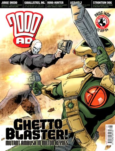Cover for 2000 AD (Rebellion, 2001 series) #1408