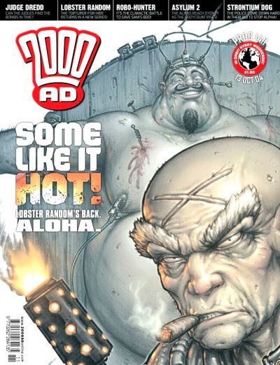 Cover for 2000 AD (Rebellion, 2001 series) #1411