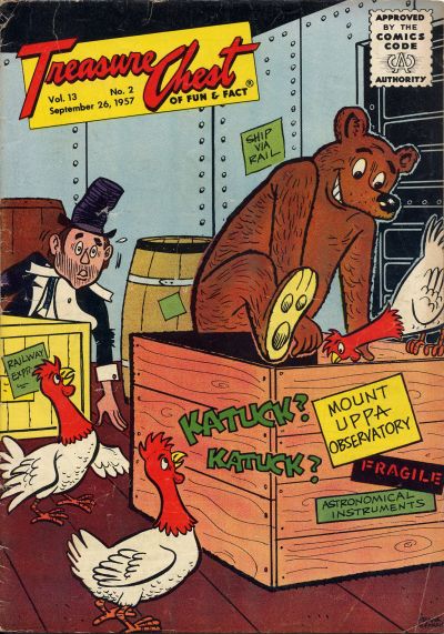 Cover for Treasure Chest of Fun and Fact (George A. Pflaum, 1946 series) #v13#2 [228]
