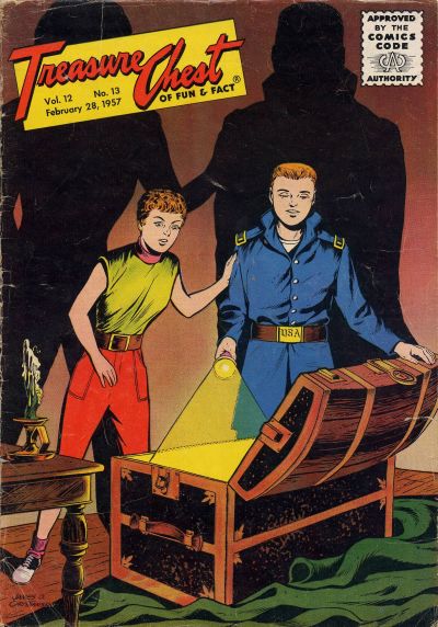 Cover for Treasure Chest of Fun and Fact (George A. Pflaum, 1946 series) #v12#13 [219]