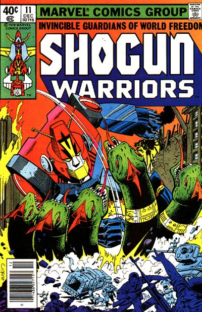 Cover for Shogun Warriors (Marvel, 1979 series) #11 [Newsstand]