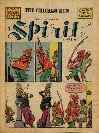 Cover for The Spirit (Register and Tribune Syndicate, 1940 series) #11/19/1944