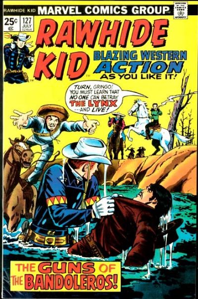 Cover for The Rawhide Kid (Marvel, 1960 series) #127