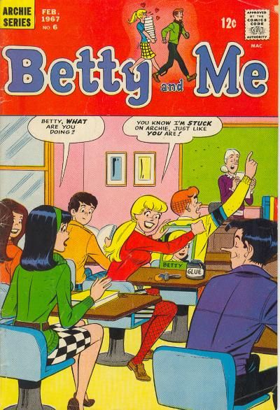 Cover for Betty and Me (Archie, 1965 series) #6