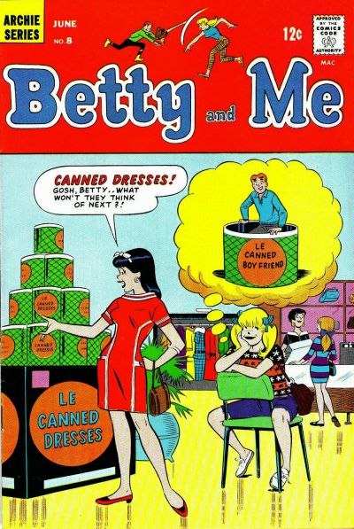Cover for Betty and Me (Archie, 1965 series) #8