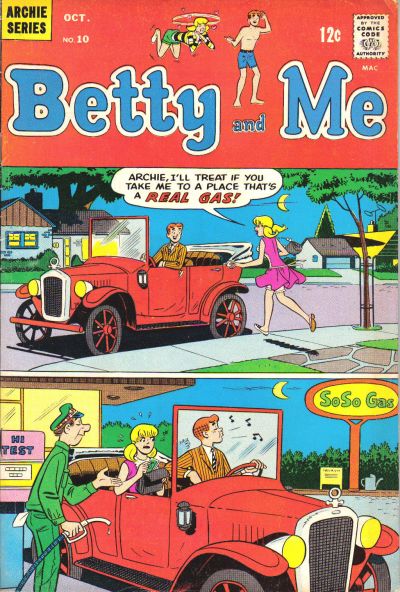 Cover for Betty and Me (Archie, 1965 series) #10