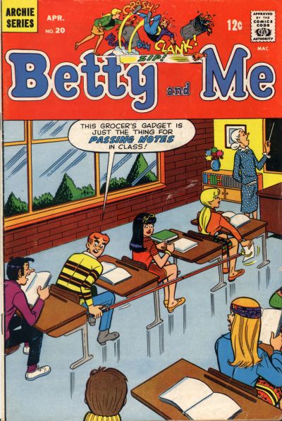 Cover for Betty and Me (Archie, 1965 series) #20