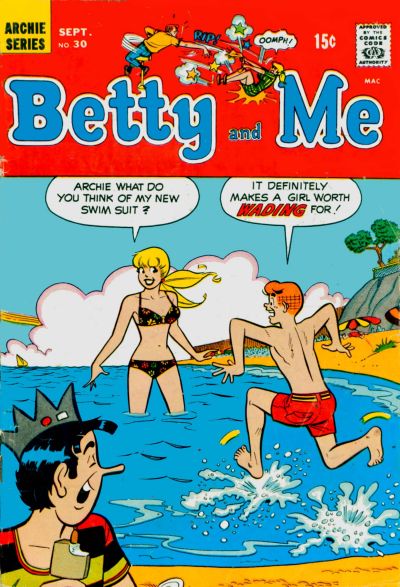 Cover for Betty and Me (Archie, 1965 series) #30