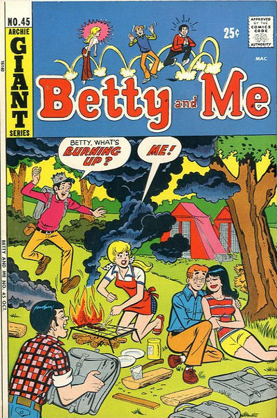 Cover for Betty and Me (Archie, 1965 series) #45