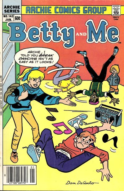 Cover for Betty and Me (Archie, 1965 series) #143