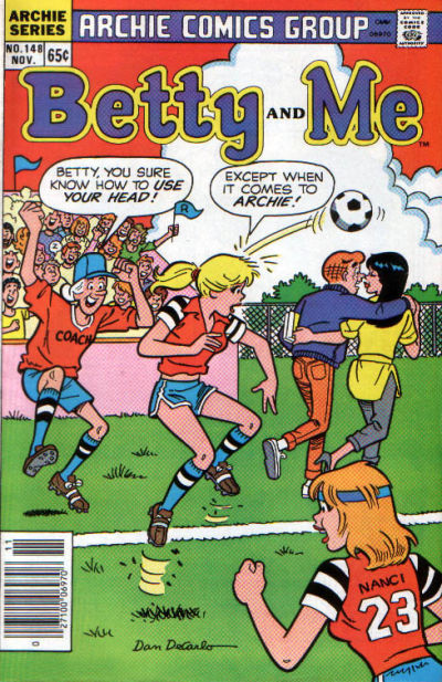 Cover for Betty and Me (Archie, 1965 series) #148