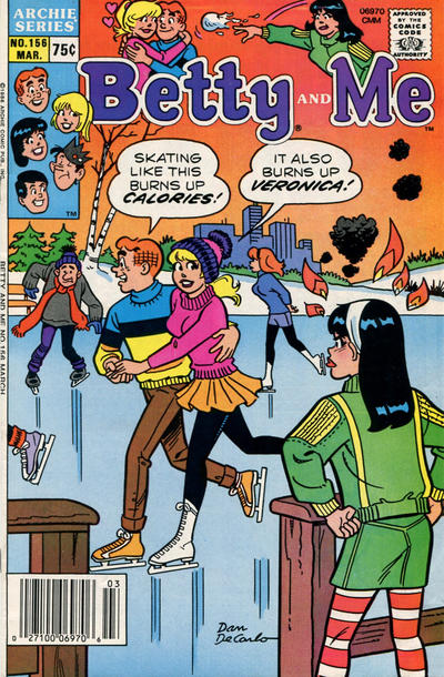 Cover for Betty and Me (Archie, 1965 series) #156