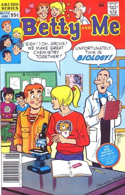 Cover for Betty and Me (Archie, 1965 series) #175 [Newsstand]