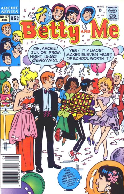 Cover for Betty and Me (Archie, 1965 series) #177 [Newsstand]