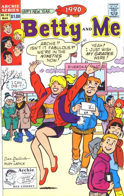 Cover for Betty and Me (Archie, 1965 series) #181 [Direct]
