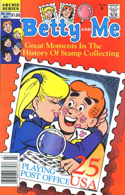 Cover for Betty and Me (Archie, 1965 series) #184 [Newsstand]