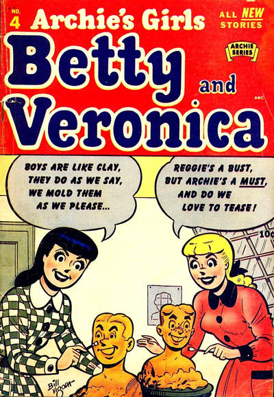 Cover for Archie's Girls Betty and Veronica (Archie, 1950 series) #4