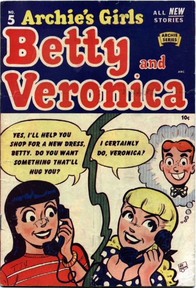 Cover for Archie's Girls Betty and Veronica (Archie, 1950 series) #5