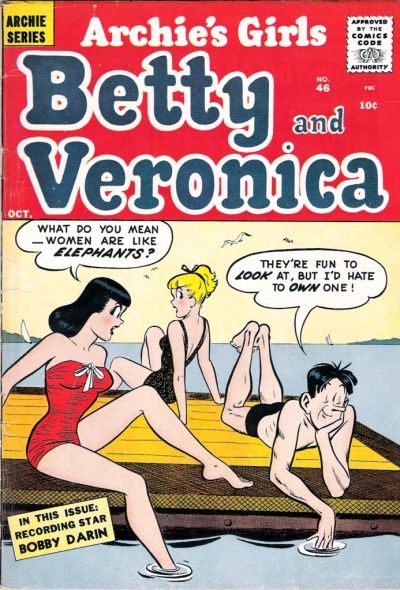 Cover for Archie's Girls Betty and Veronica (Archie, 1950 series) #46