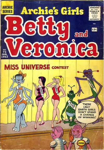 Cover for Archie's Girls Betty and Veronica (Archie, 1950 series) #73