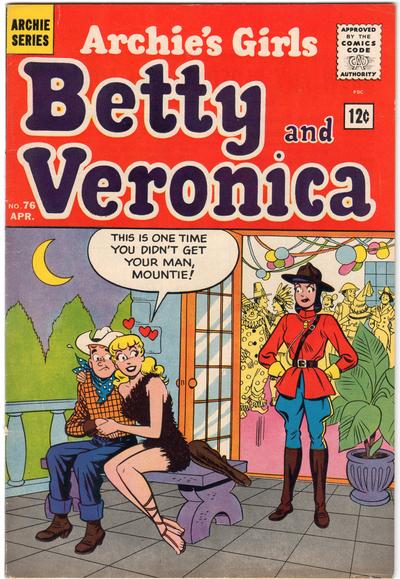 Cover for Archie's Girls Betty and Veronica (Archie, 1950 series) #76