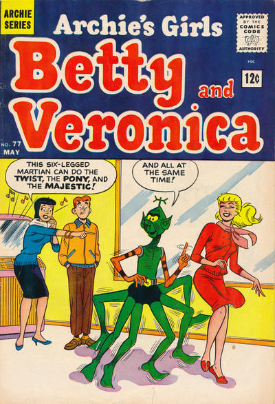 Cover for Archie's Girls Betty and Veronica (Archie, 1950 series) #77
