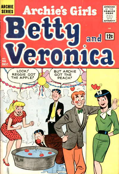 Cover for Archie's Girls Betty and Veronica (Archie, 1950 series) #96