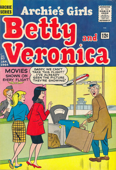 Cover for Archie's Girls Betty and Veronica (Archie, 1950 series) #97