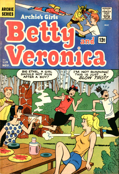 Cover for Archie's Girls Betty and Veronica (Archie, 1950 series) #119