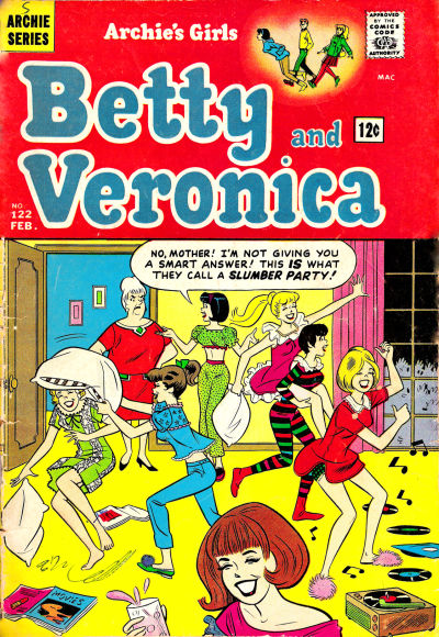 Cover for Archie's Girls Betty and Veronica (Archie, 1950 series) #122