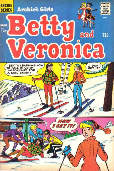 Cover for Archie's Girls Betty and Veronica (Archie, 1950 series) #147
