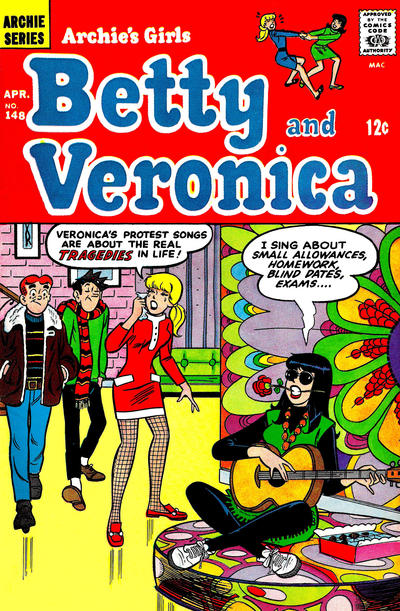 Cover for Archie's Girls Betty and Veronica (Archie, 1950 series) #148