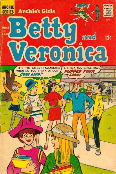 Cover for Archie's Girls Betty and Veronica (Archie, 1950 series) #150
