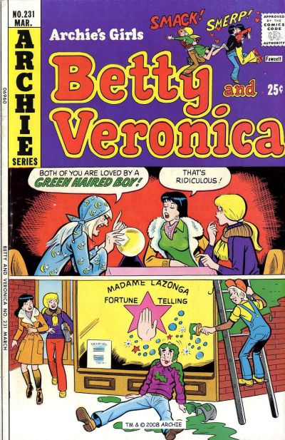 Cover for Archie's Girls Betty and Veronica (Archie, 1950 series) #231