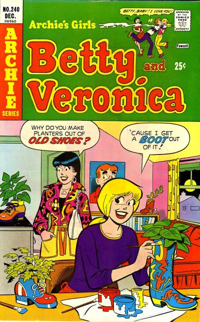 Cover for Archie's Girls Betty and Veronica (Archie, 1950 series) #240