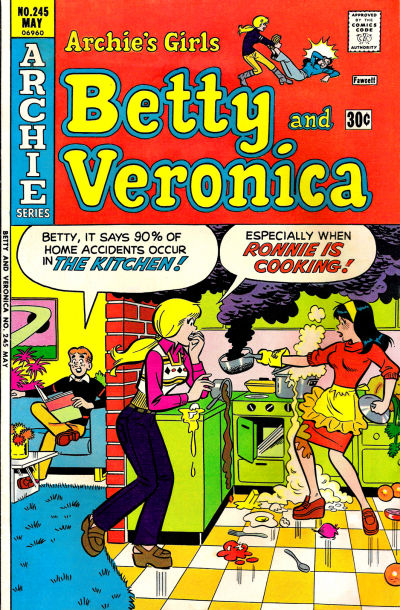 Cover for Archie's Girls Betty and Veronica (Archie, 1950 series) #245