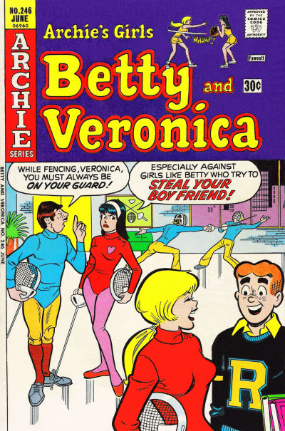 Cover for Archie's Girls Betty and Veronica (Archie, 1950 series) #246