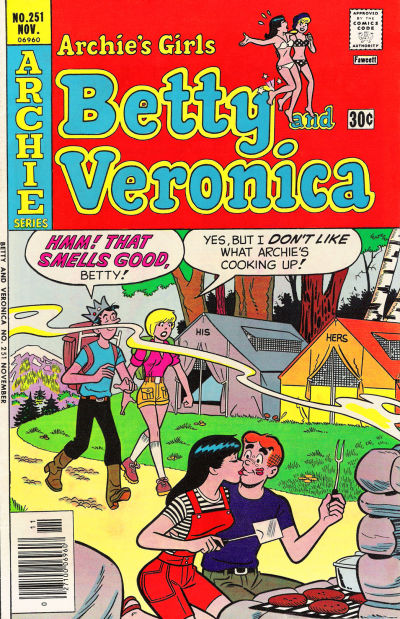 Cover for Archie's Girls Betty and Veronica (Archie, 1950 series) #251