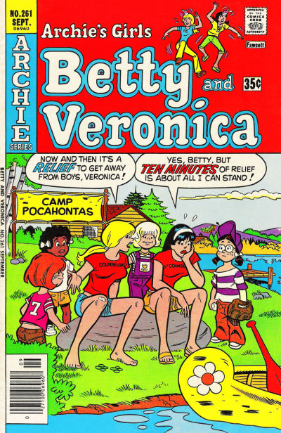 Cover for Archie's Girls Betty and Veronica (Archie, 1950 series) #261