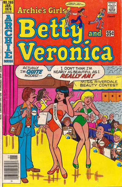 Cover for Archie's Girls Betty and Veronica (Archie, 1950 series) #265