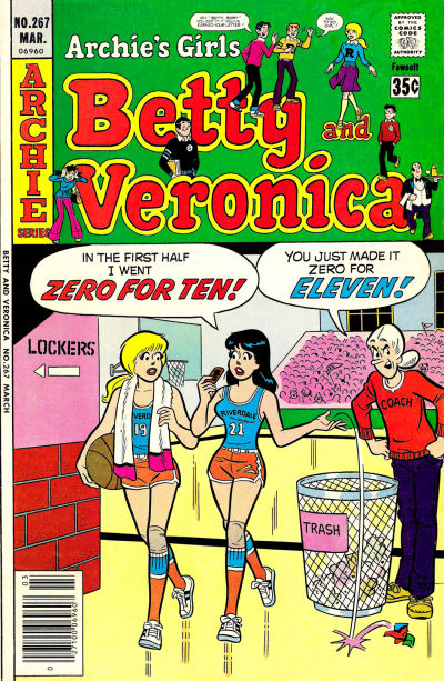 Cover for Archie's Girls Betty and Veronica (Archie, 1950 series) #267